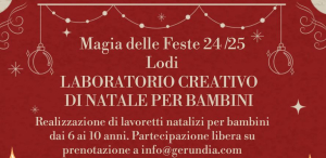 Laboratorio Creativo di Natale per Bambini