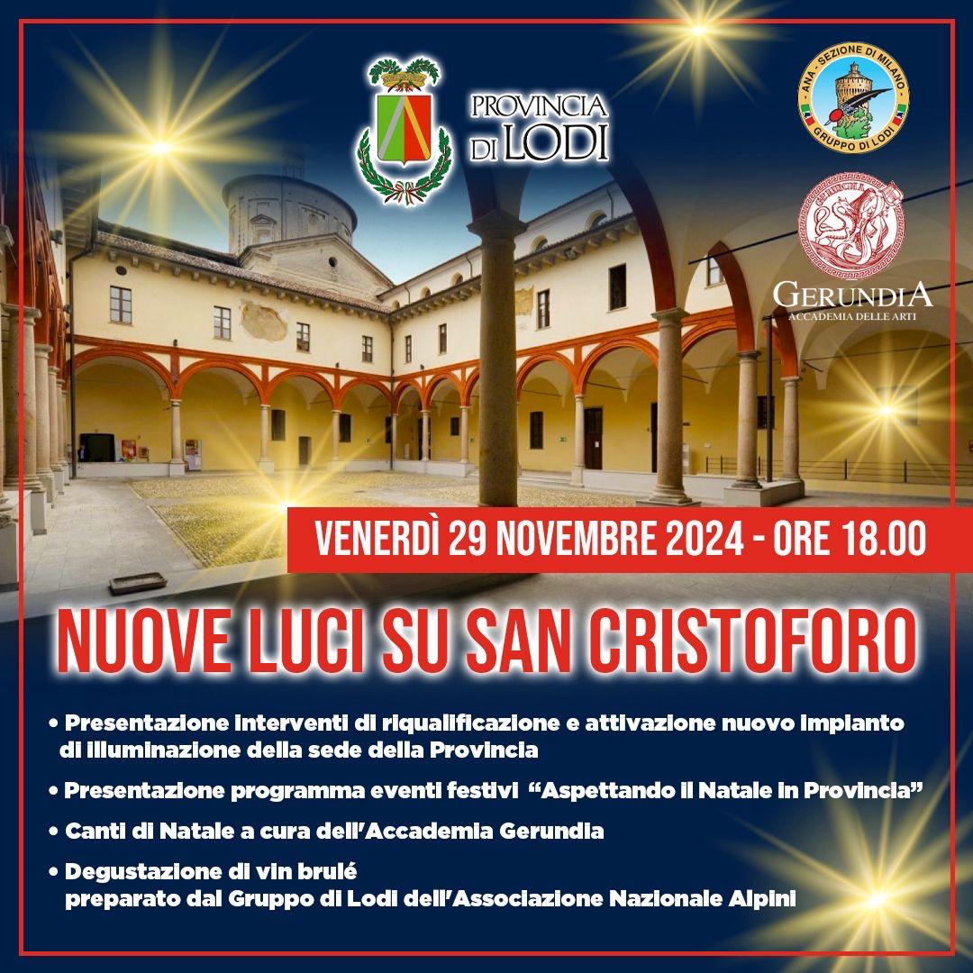 volantino evento luci san cristoforo